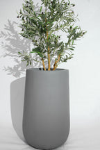 Rise - White - Fiberglass Planter