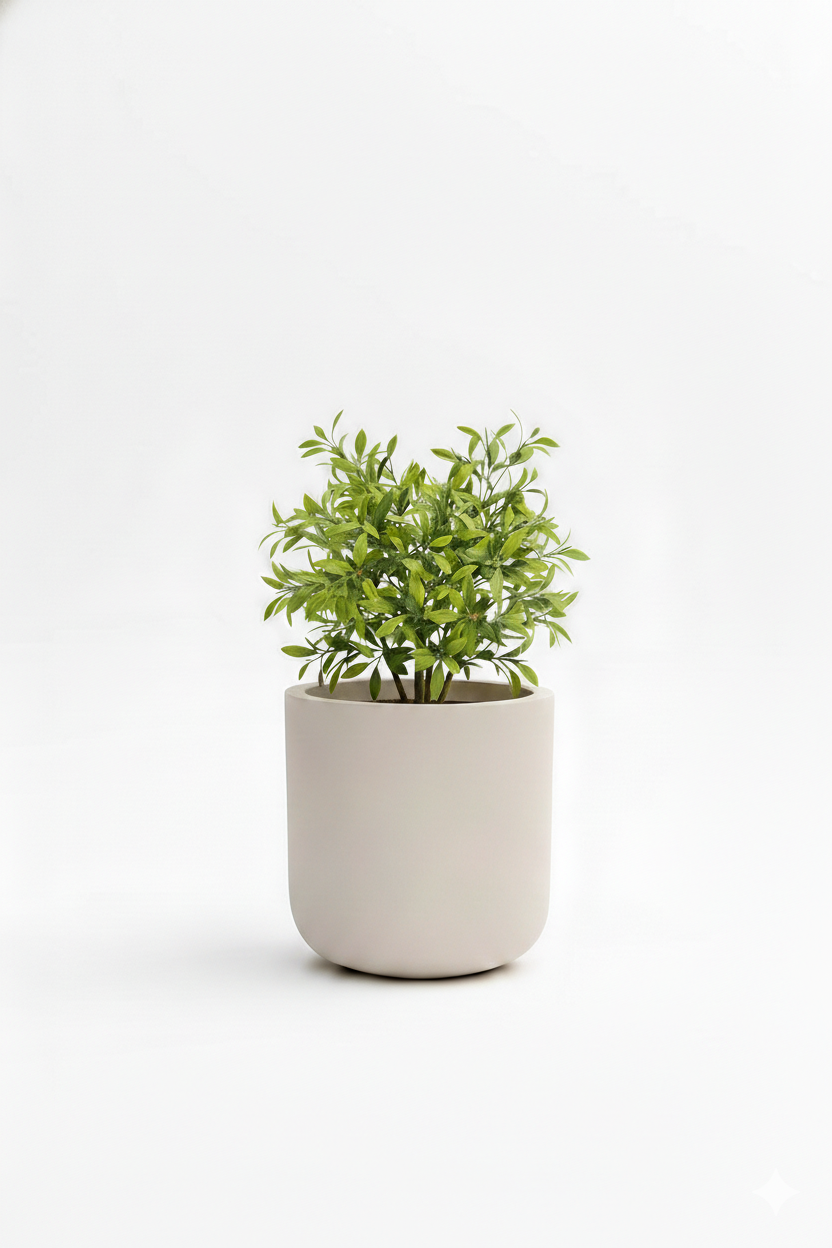 Core - Cream - Fiberglass Planter