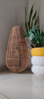 Canelight - Handcrafted Cane Floor Lamp
