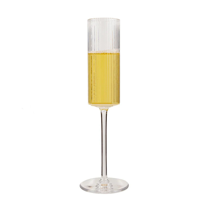 175ML Transparent Plastic Goblet for Party Drinkware