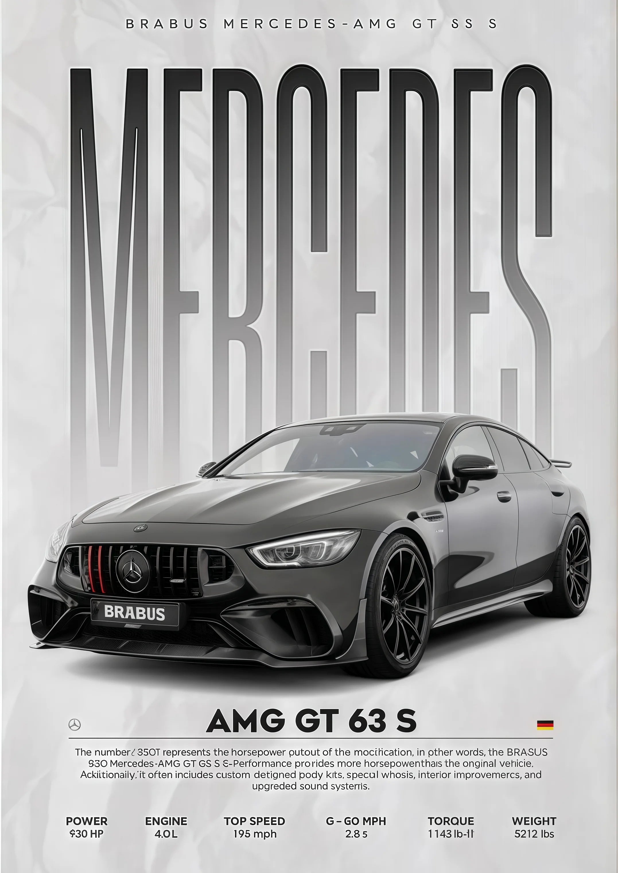 W16 750S Canvas Painting Sports Car Wall Art