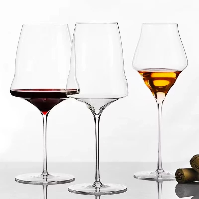 Crystal Champagne Cup Handmade 0.5mm Thin Glass