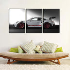 Vintage Industrial Car Series Canvas Art Poster Set
