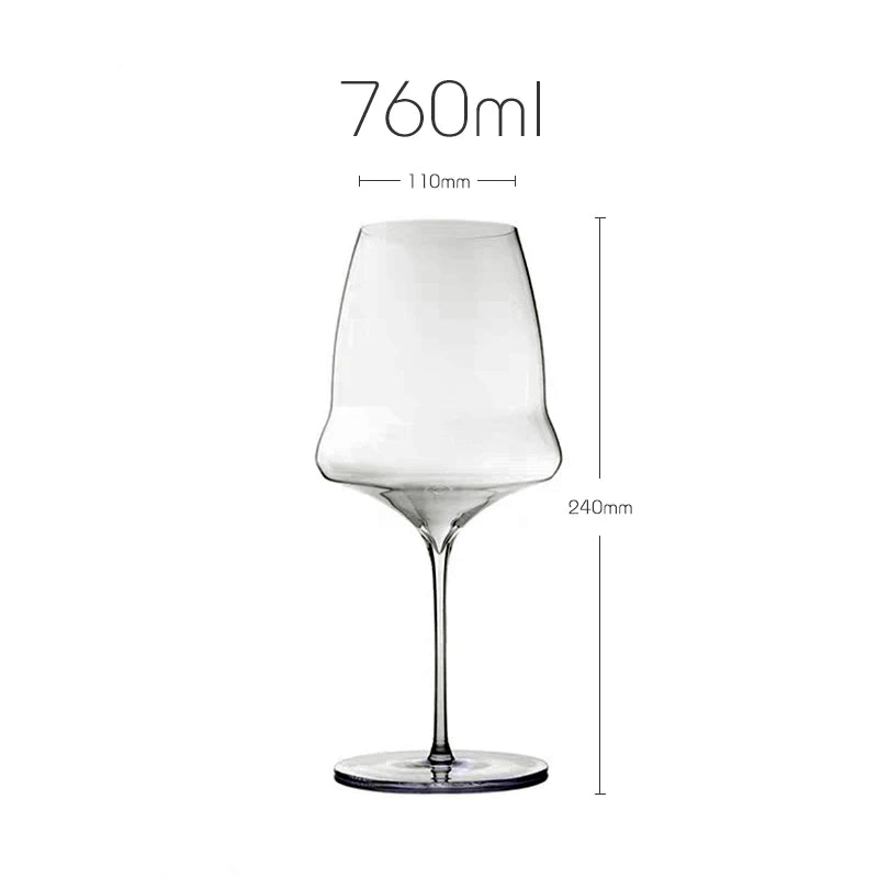 Crystal Champagne Cup Handmade 0.5mm Thin Glass