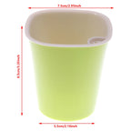 Self Watering Plastic Flower Pot in White