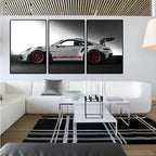 Vintage Industrial Car Series Canvas Art Poster Set
