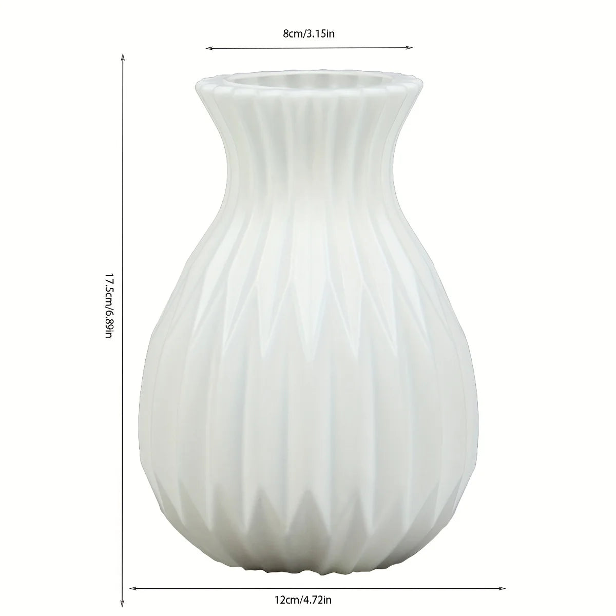 YOCITY Plastic Centerpiece Vase for Modern Decor