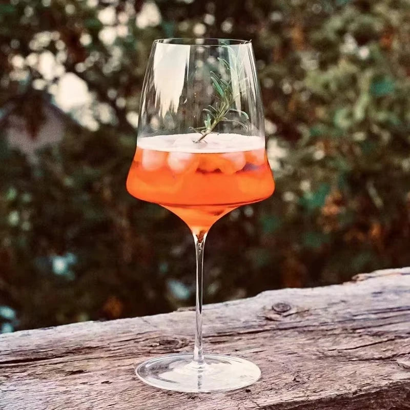 Crystal Champagne Cup Handmade 0.5mm Thin Glass