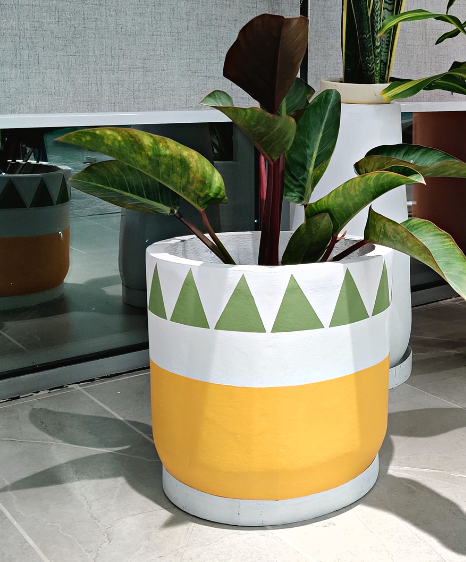 Meadow Mix - Concrete Planter